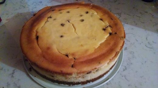 cannoli Cheesecake recipe, ouritalianjourney.com