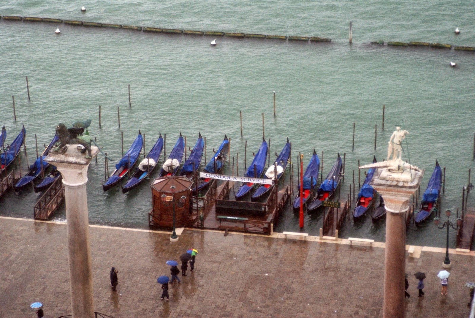 Venice gondolas