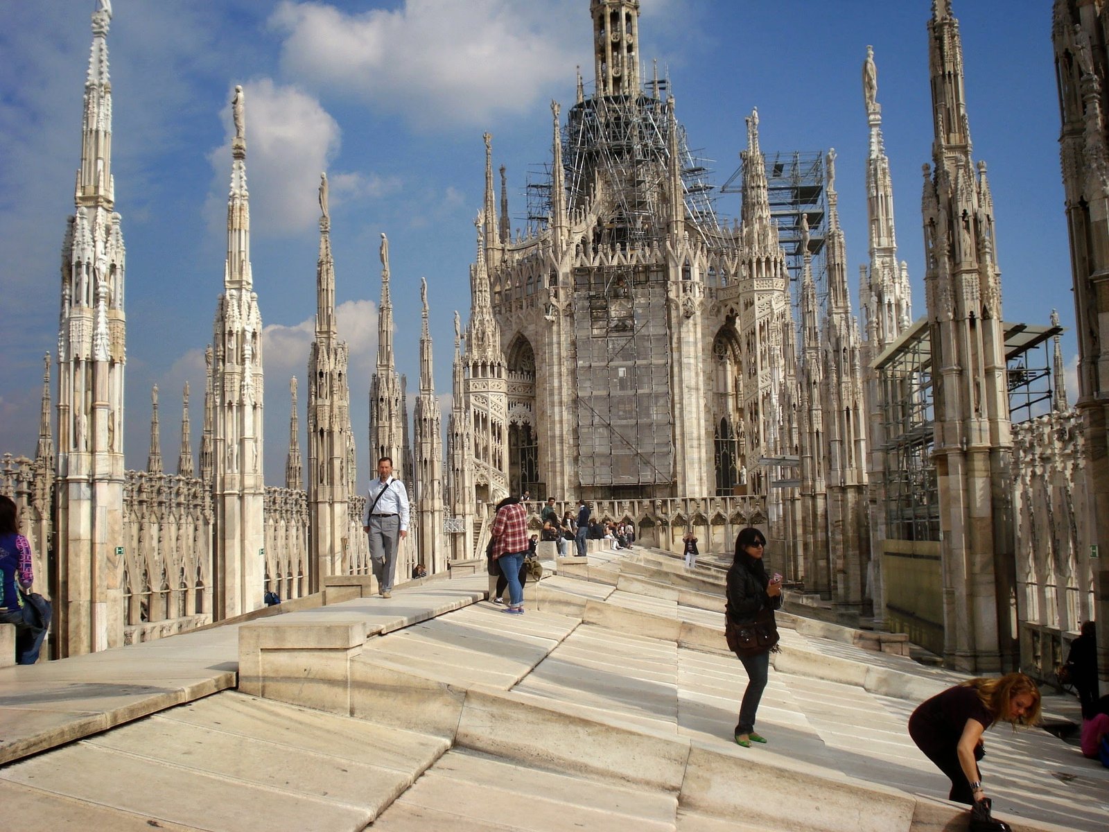 Milan cathedral ceiling