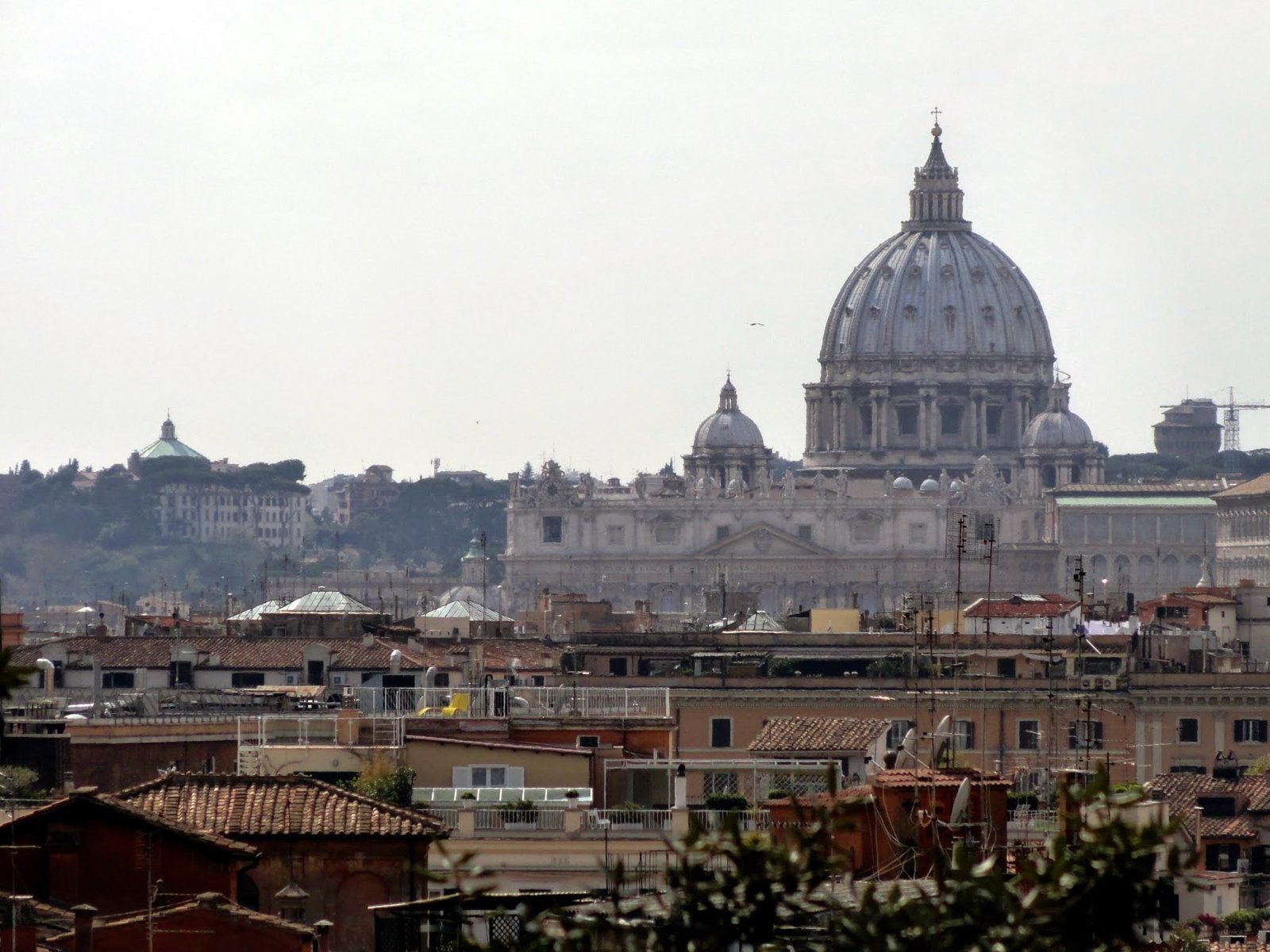 A view of The Vatican from The Boboli Gardens