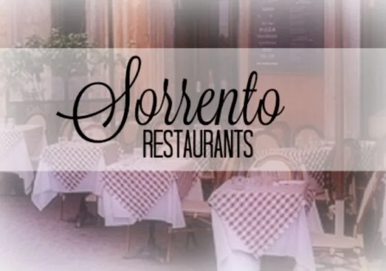 sorrento restaurant graphic