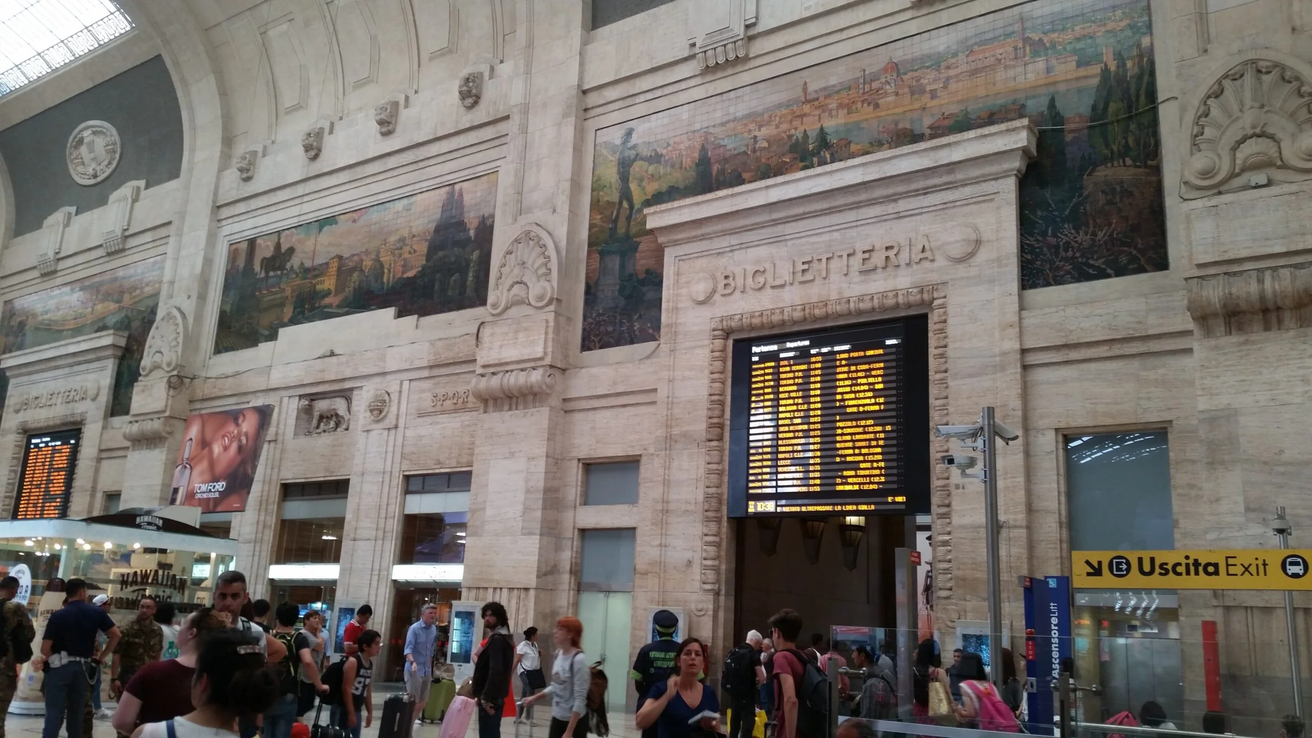 Milan train station