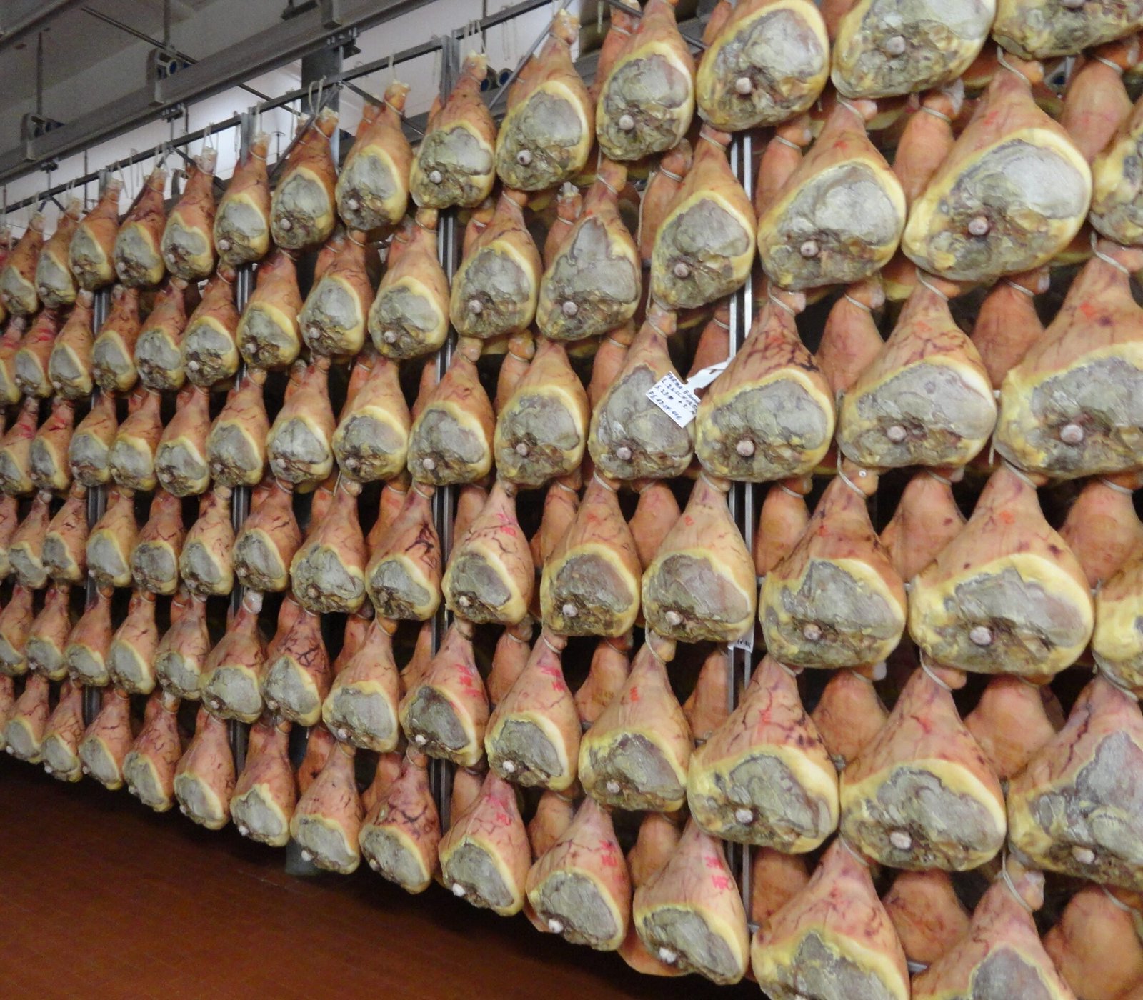 Parma ham tour, Parma, Italy