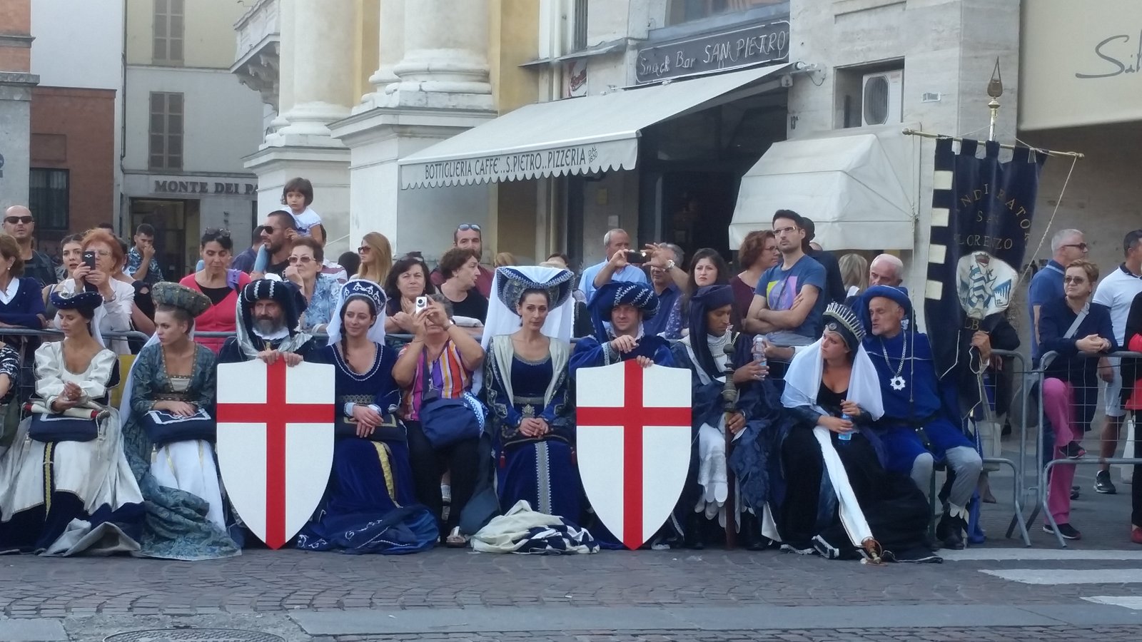 Medieval parade for Palio di Parma, Parma, Italy