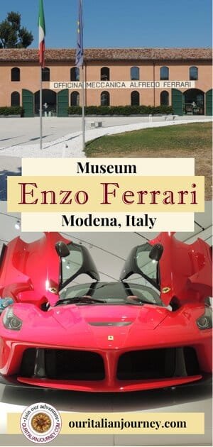 Museum Enzo Ferrari, Modena, Italy - ouritalianjourney.com 