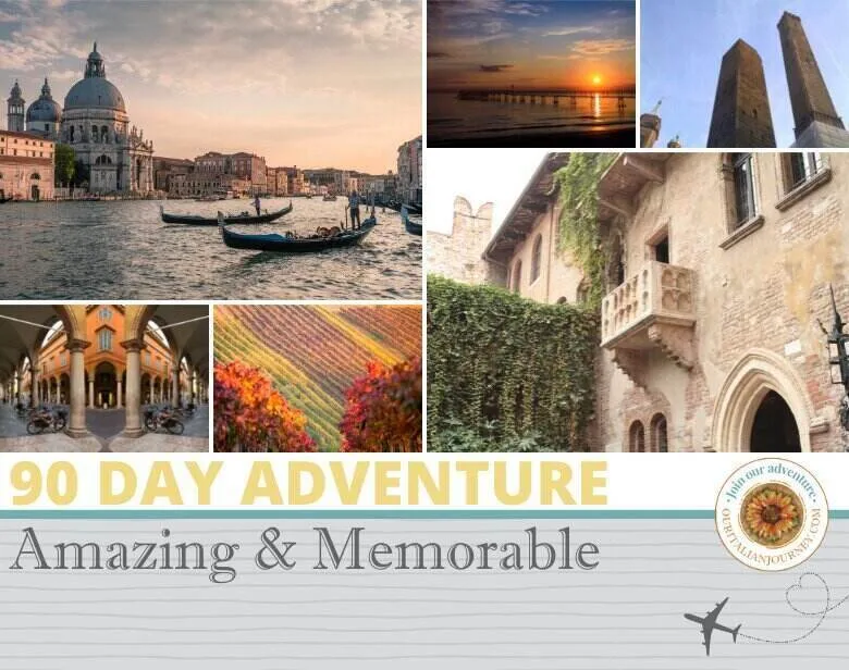 Amazing 90 day adventure through Italy, ouritalianjourney.com