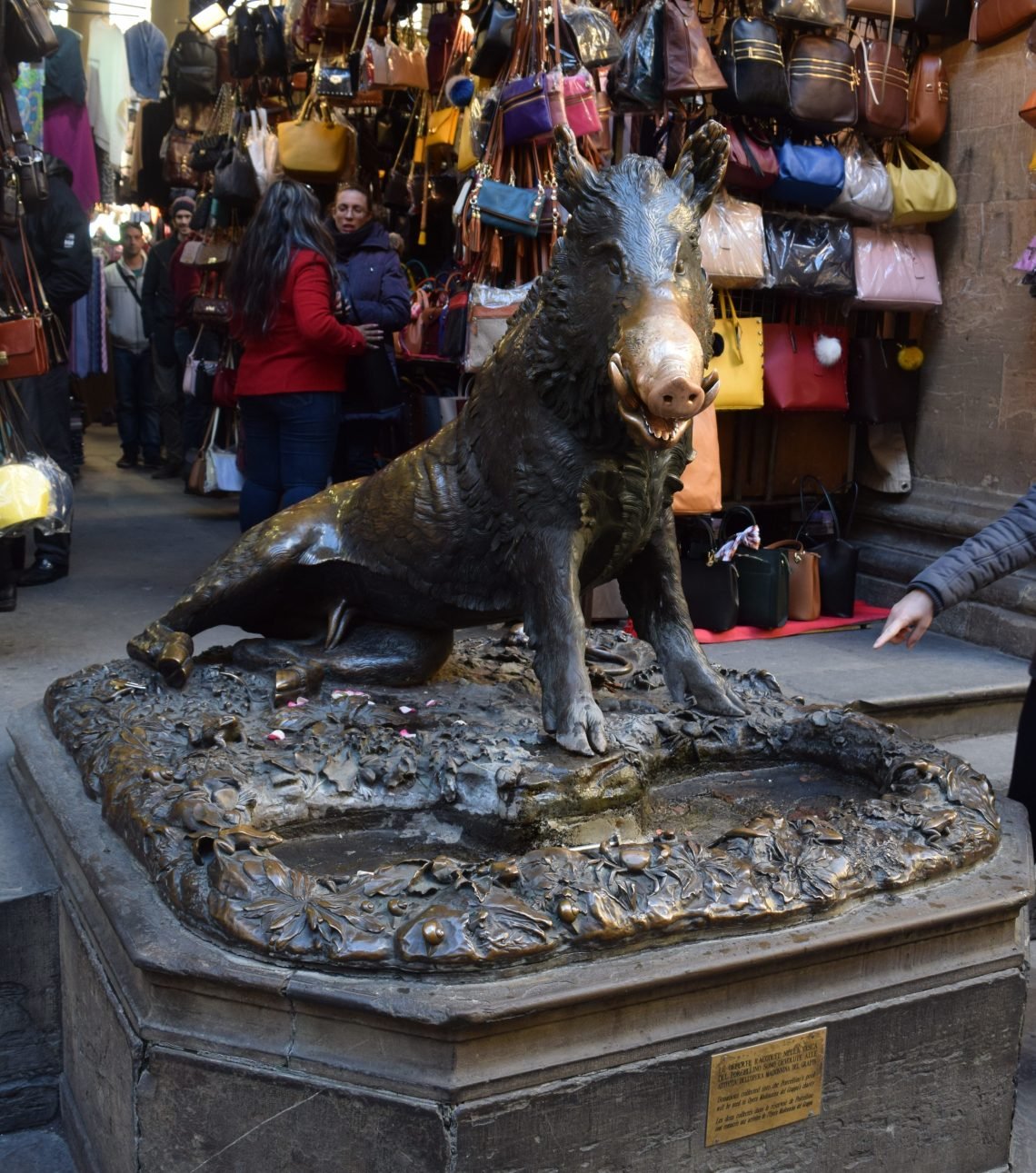 Bronze Pig Fountain, Florence, Italy Our Italian Journey
