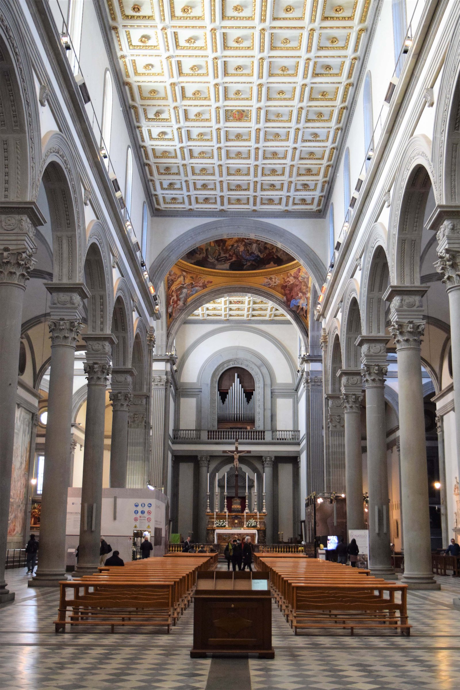 San Lorenzo church in Florence, Italy