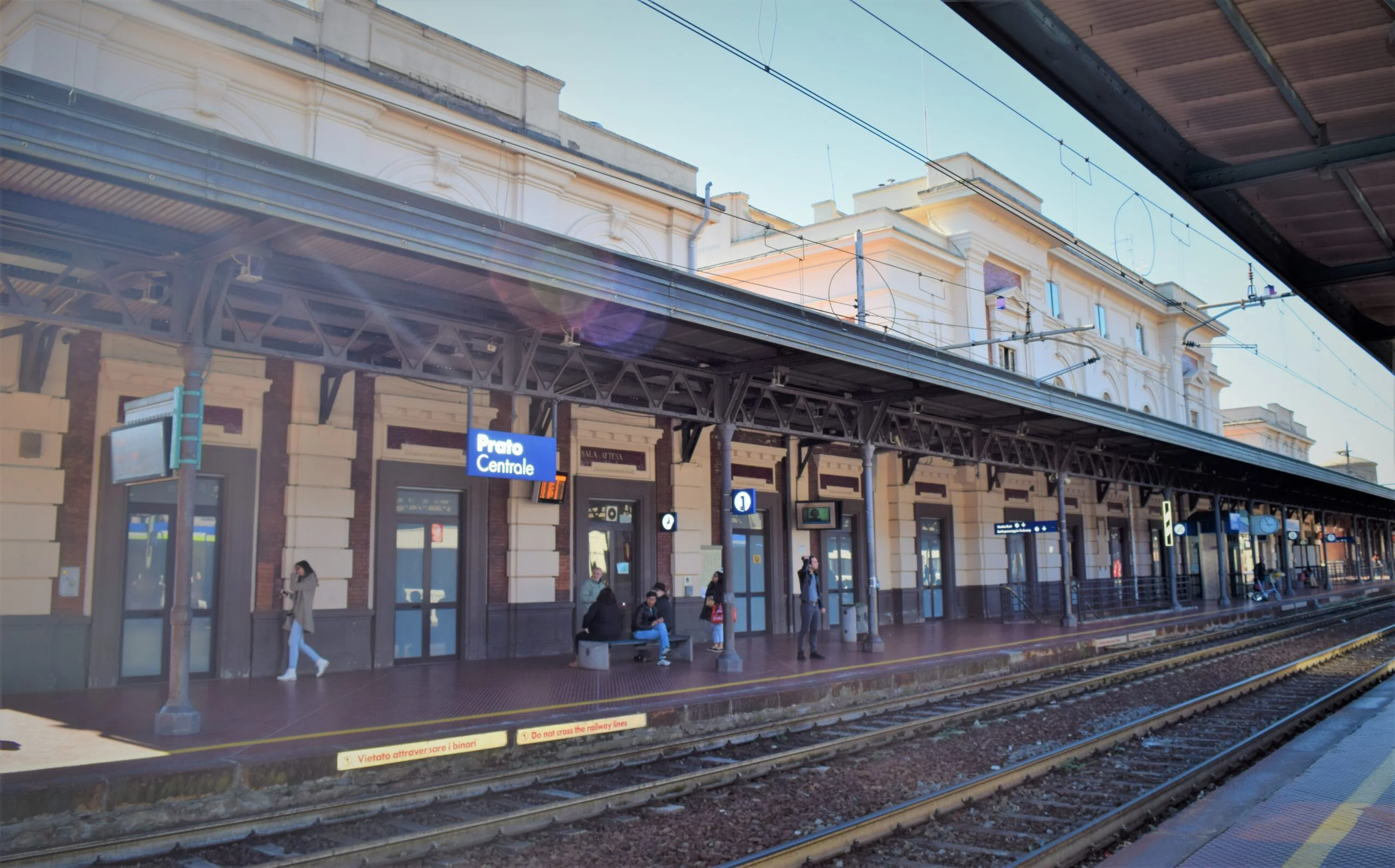 Discovering Prato train station
