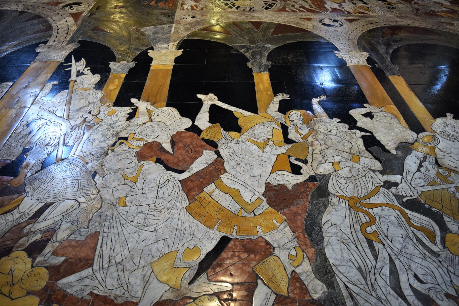 Siena, Cathedral floors