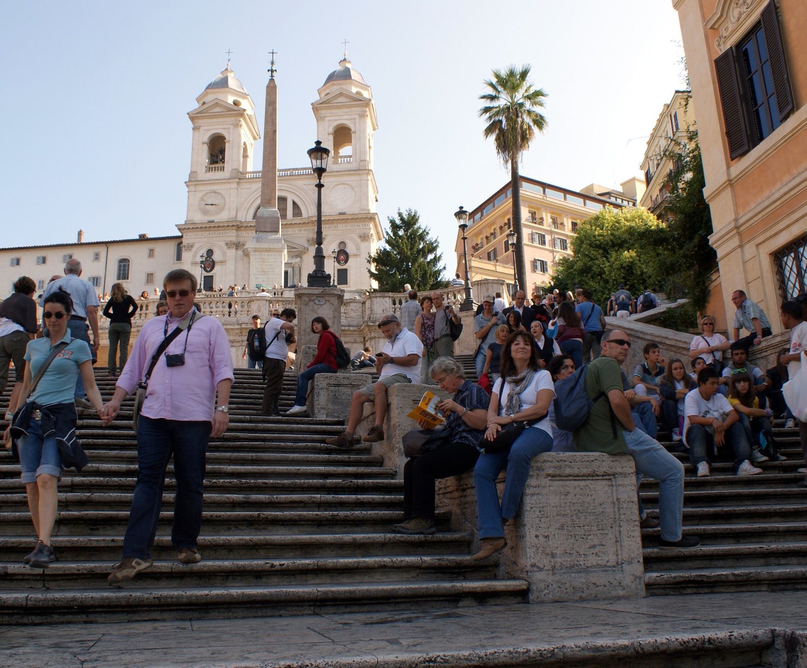 The Spanish Steps in Rome, Italy is a great place to relax. It is one of our 17 amazing sites to check out when in Rome.