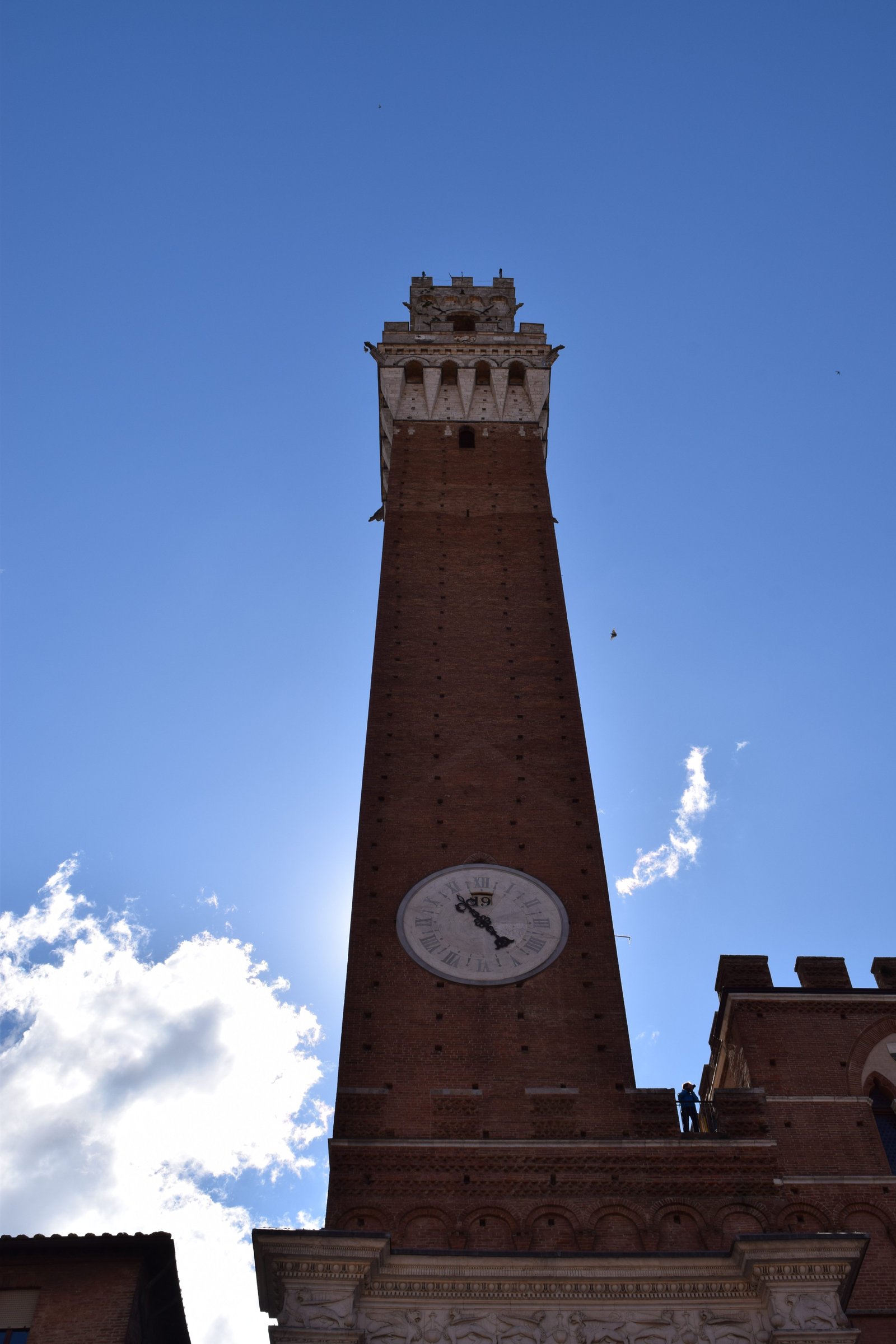 The tower in Siena, Italy. ouritalianjourney.com
