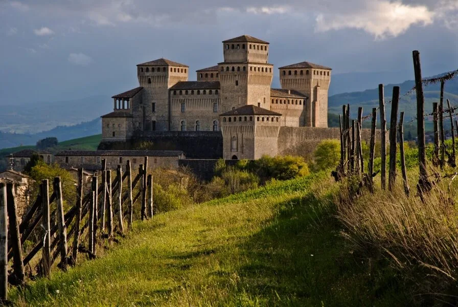 Castle di Torrechiara is just outside Parma, Italy and worth the visit. - ouritalianjourney.com