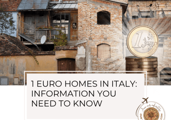 Heard about the one euro homes for sale in Italy? Here's some information you need to know. - ouritalianjourney.com