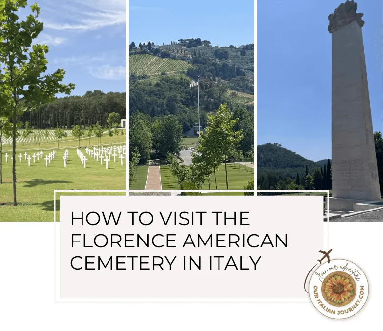 Visit the Florence American Cemetery and Memorial in Italy. It is quite moving. - ouritalianjourney.com