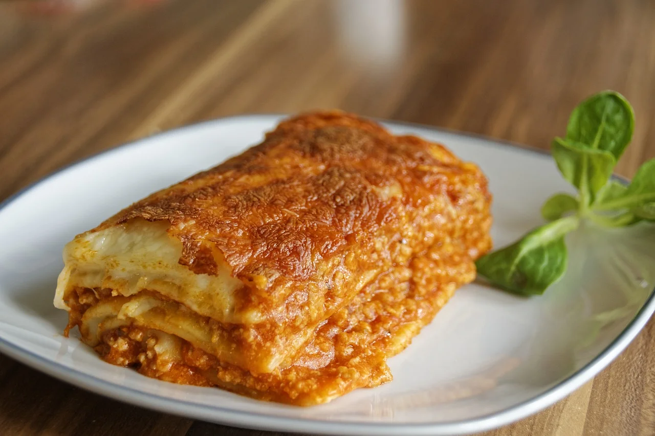 Lasagna traditionally wasn't made with tomatoes. ouritalianjourney.com