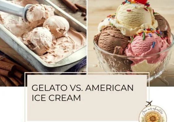 Gelato and Ice cream. What's the difference between them? -ouritalianjourney