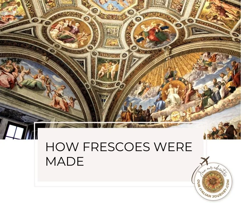 Ever wonder how frescoes were made? We have an awesome post with video. ouritalianjourney.com