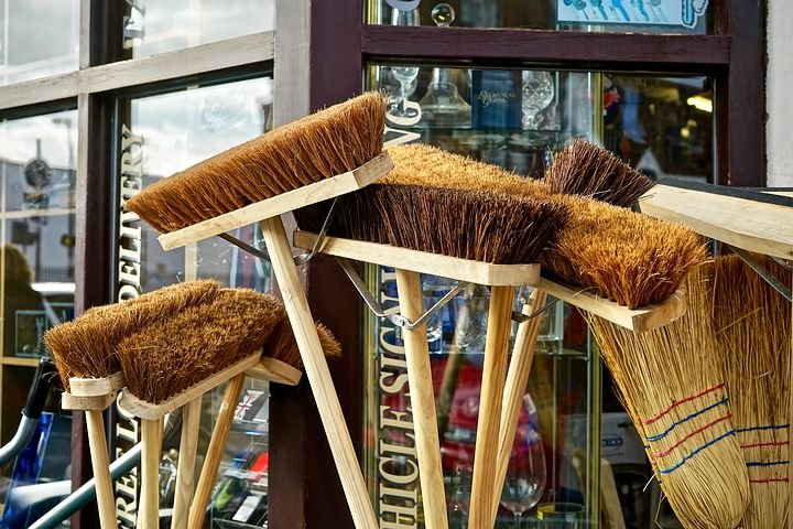 brooms are an Italian superstition