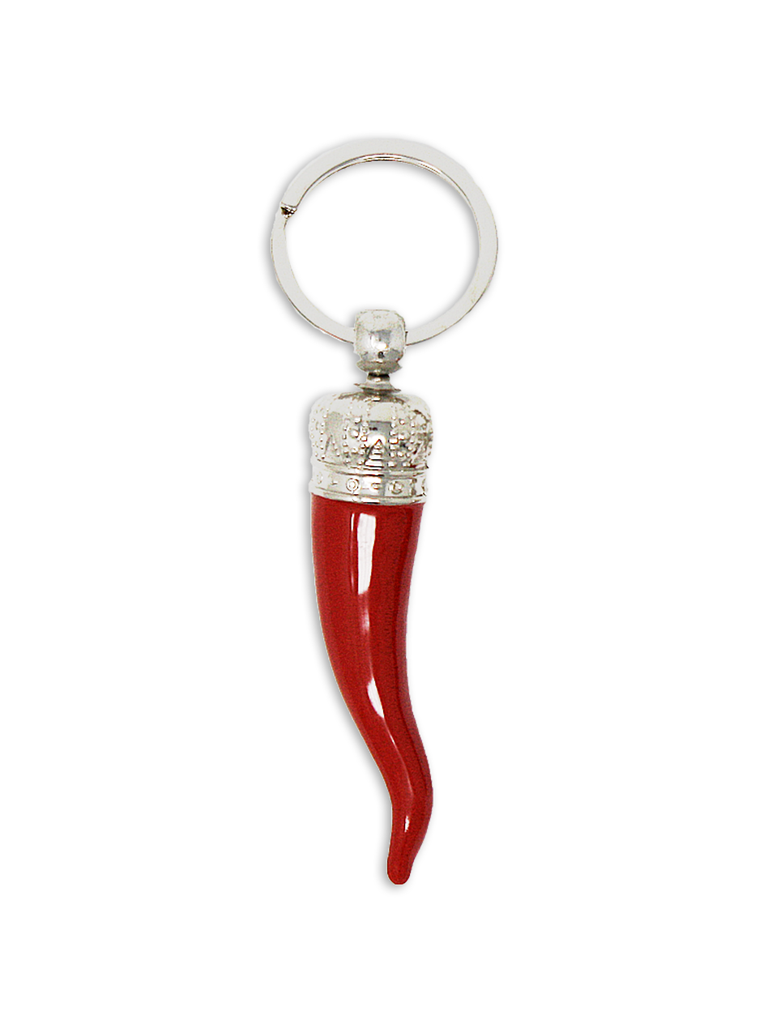 Horn keychain, an italian superstition