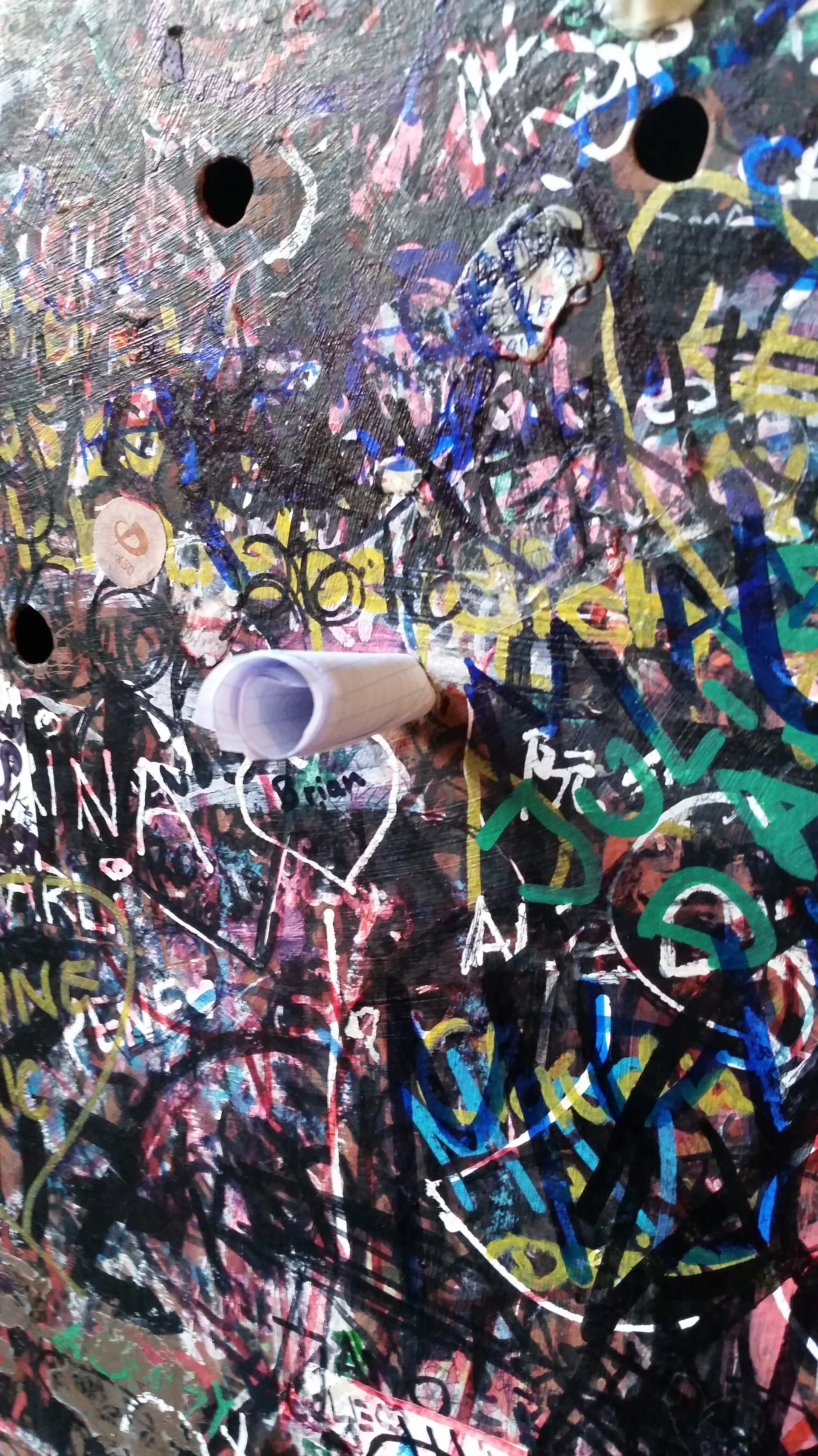 verona things to see and do. graffiti wall