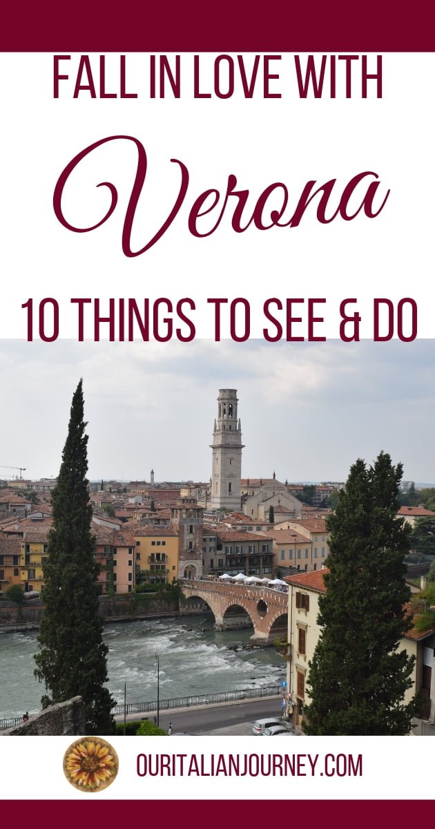 Verona, Falling in love with Fair Verona