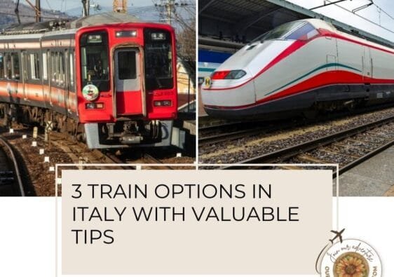 Train options in Italy with tips and comparative chart - ouritalianjourney.com