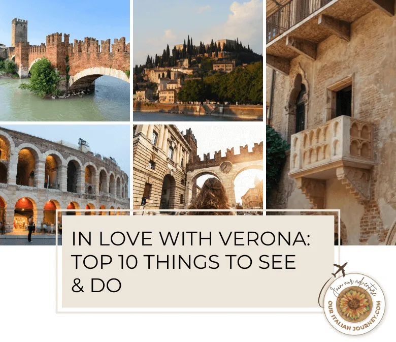 Verona has great things to see and do and our post has them all - ouritalianjourney.com