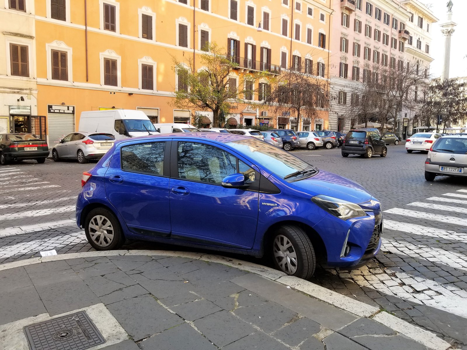 parking in Rome, Italy. ouritalianjourney.com