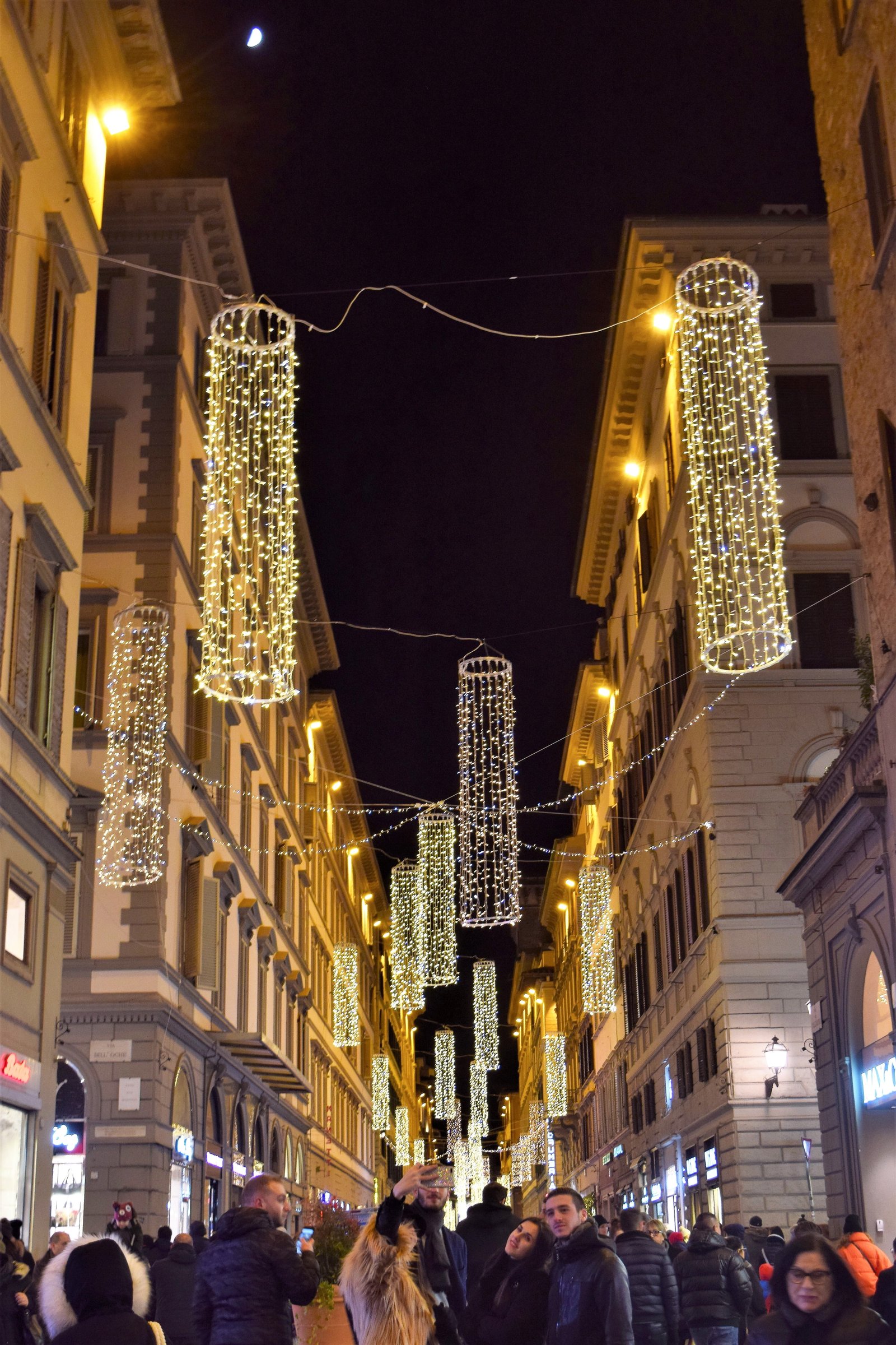 Christmas Lights in Florence Beautiful & Spectacular