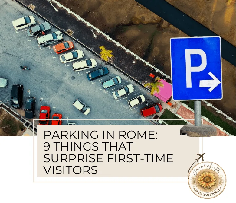 Parking in Rome can be such a hassle - read our nine things that surprise visitors. ouritalianjourney.com