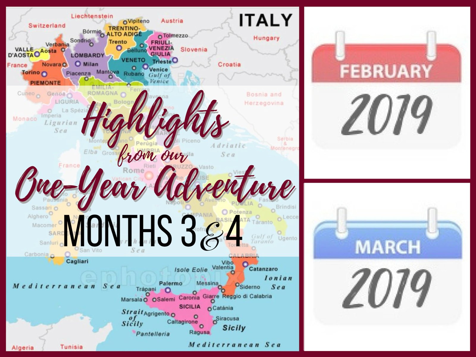 our one-year adventure through Italy, months 3 & 4, ouritalianjourney.com