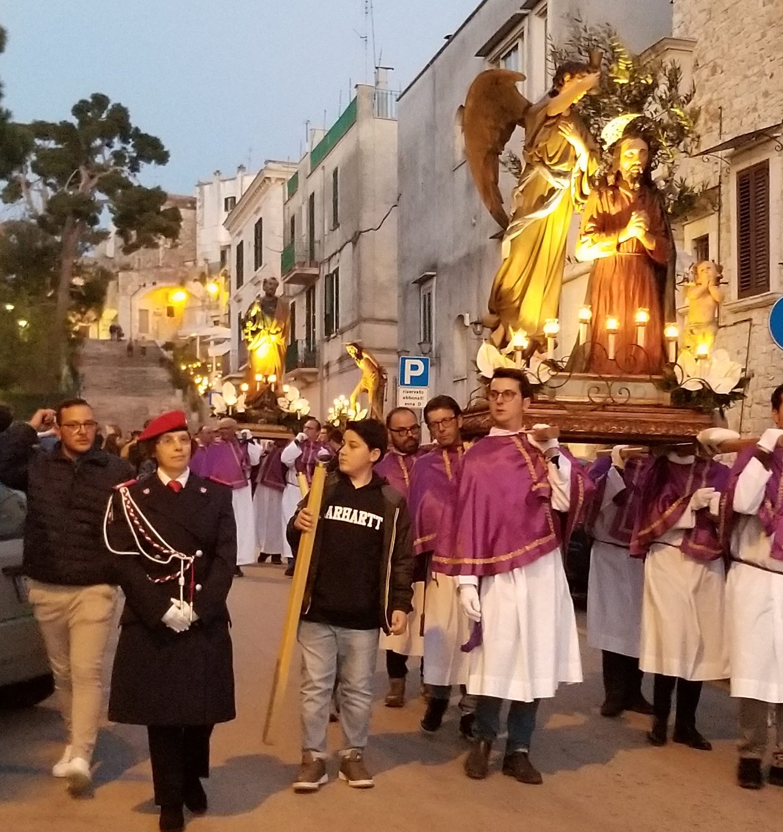 Conversano, Italy on Good Friday ouritaliajourney.com