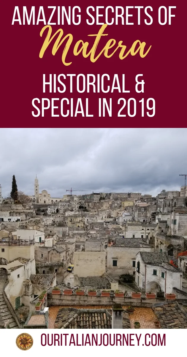 Matera, Italy; ouritalianjourney.com