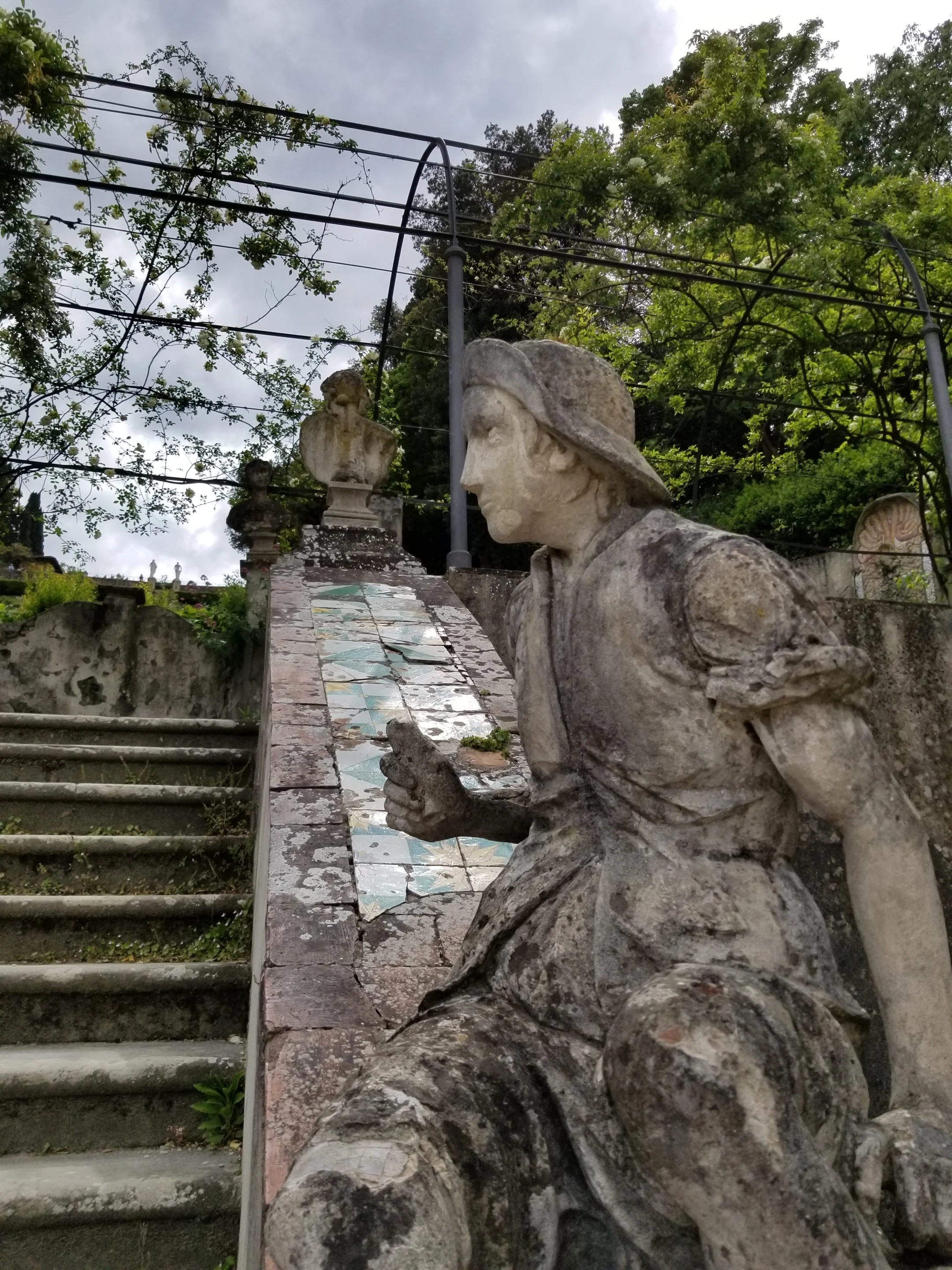 The Bardini Garden in Florence, Italy is a hidden gem with beautiful panoramic views of the city. ouritalianjourney.com; https://ouritalianjourney.com/the-bardini-garden-panoramic-views-of-florence