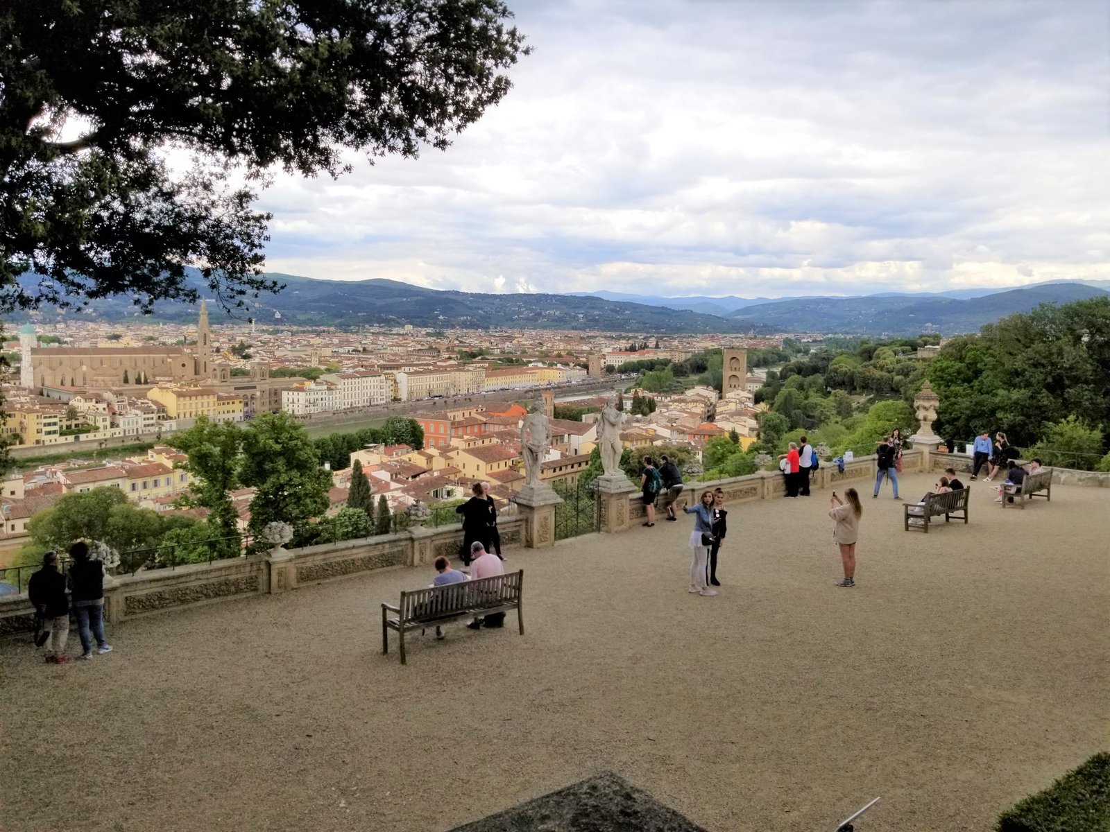 The Bardini Garden in Florence, Italy is a hidden gem with beautiful panoramic views of the city. ouritalianjourney.com; https://ouritalianjourney.com/the-bardini-garden-panoramic-views-of-florence