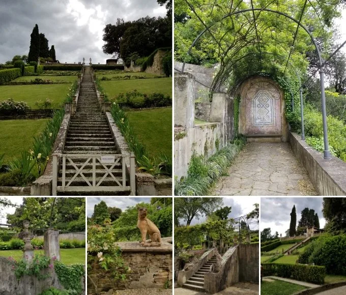 The Bardini Garden in Florence, Italy is a hidden gem with beautiful panoramic views of the city. ouritalianjourney.com; https://ouritalianjourney.com/the-bardini-garden-panoramic-views-of-florence