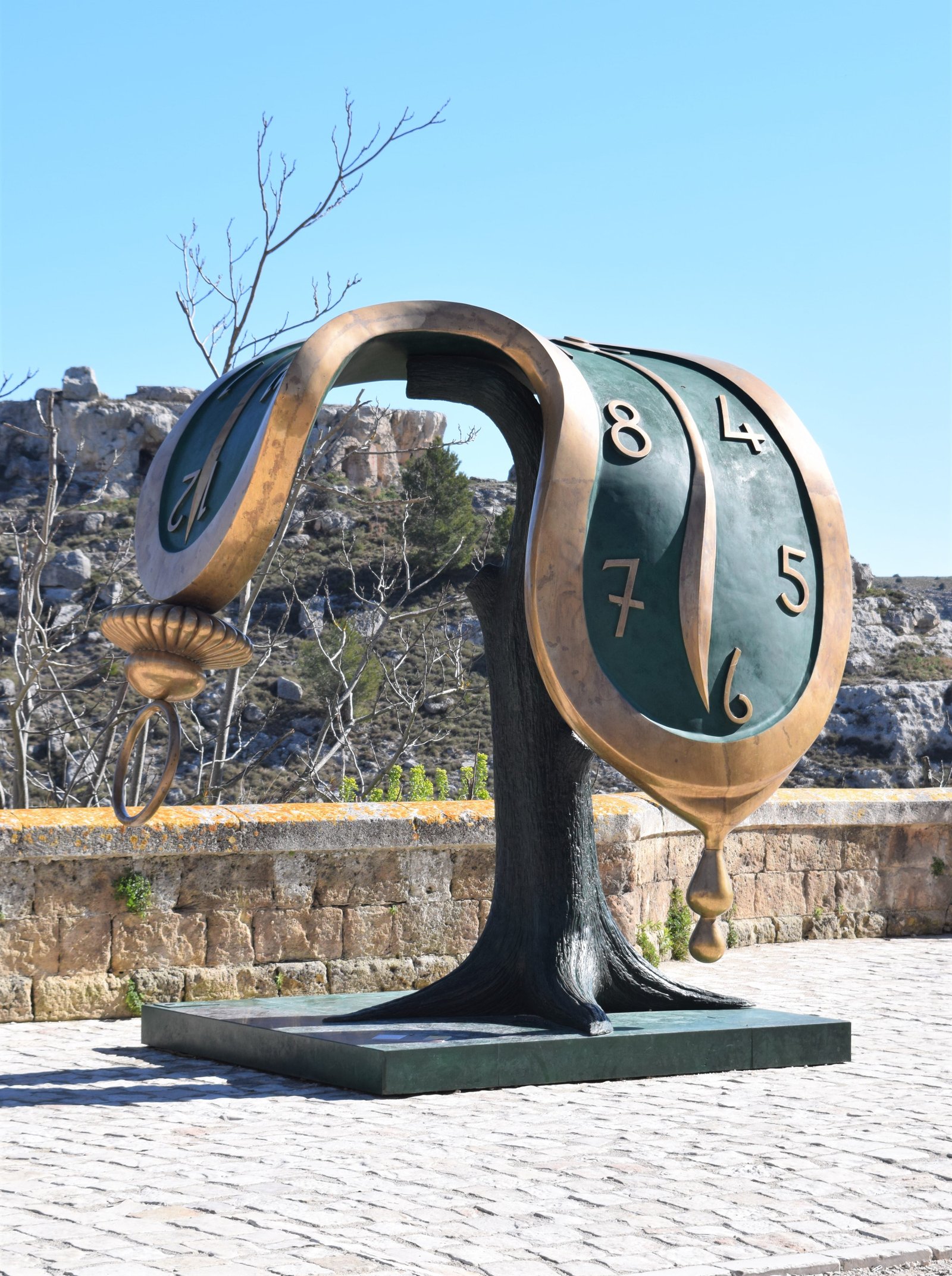 Art by Salvador Dali in Matera, Italy, ouritalianjourney.com