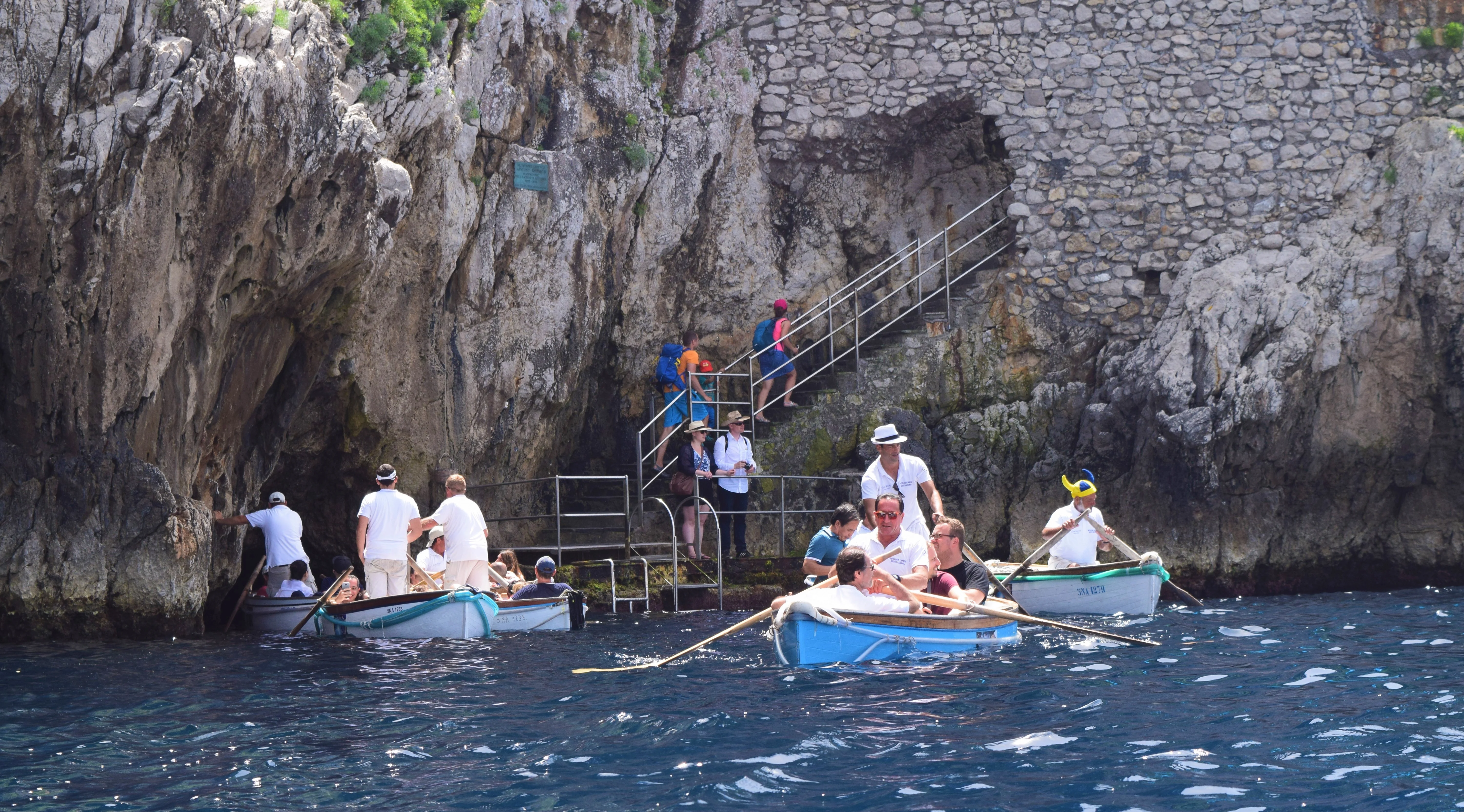 The Blue Grotto experience when on Capri in Italy, magical, beautiful, must do, ouritalianjourney.com, https://ouritalianjourney.com/experiencing-the-blue-grotto-is-it-worth-it