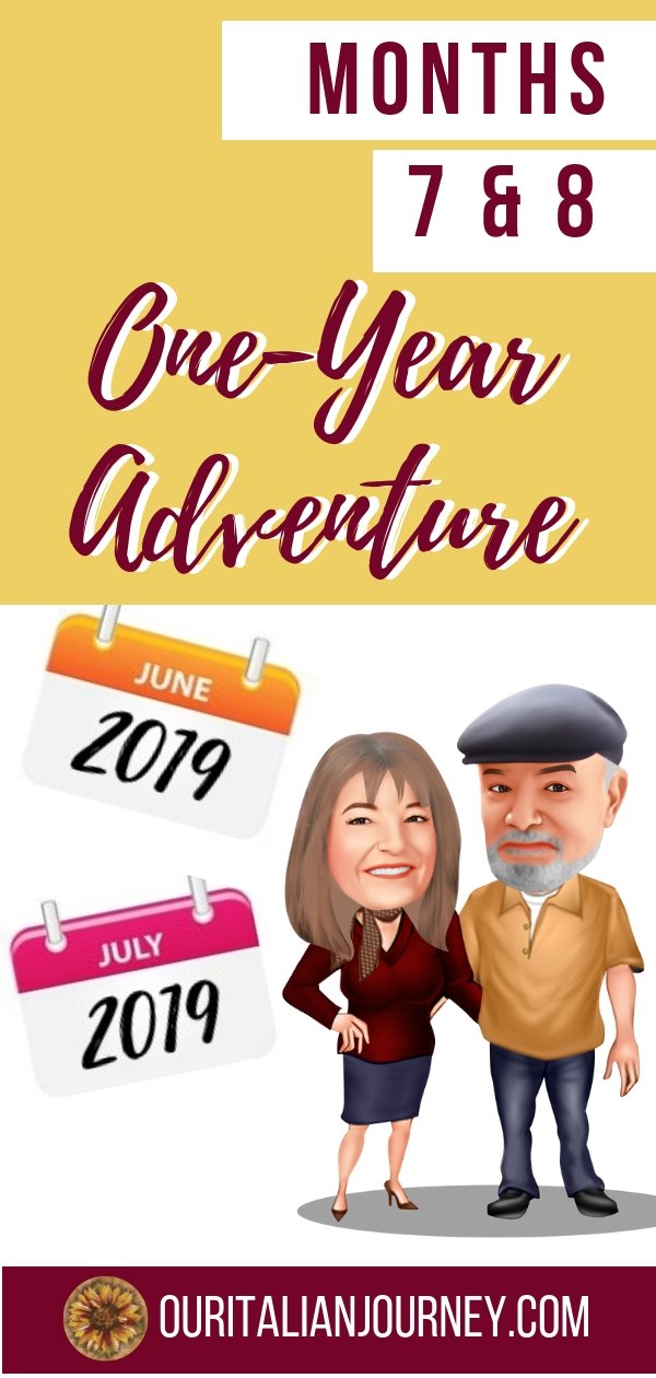 Months 7&8 of our one-year adventure through Italy. Join our journey. ouritalianjourney.com