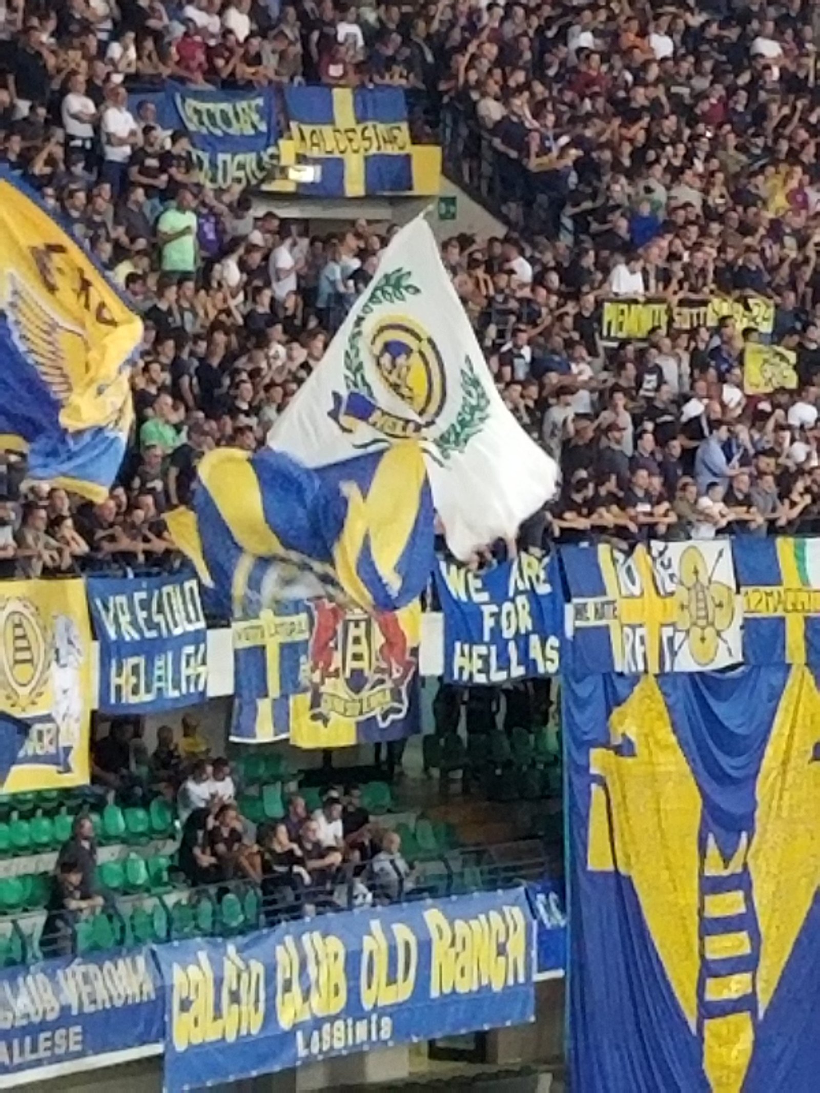 Attended a Serie A soccer game in Italy. AC Milan vs Hellas Verona. https://ouritalianjourney.com/soccer-in-italy-how-to-purchase-tickets