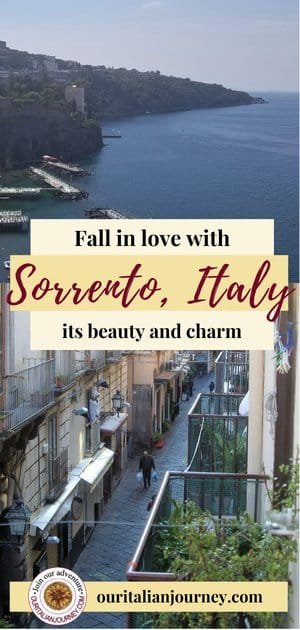 Sorrento, Italy - charming, beautiful known for lemons, ceramics, limencello