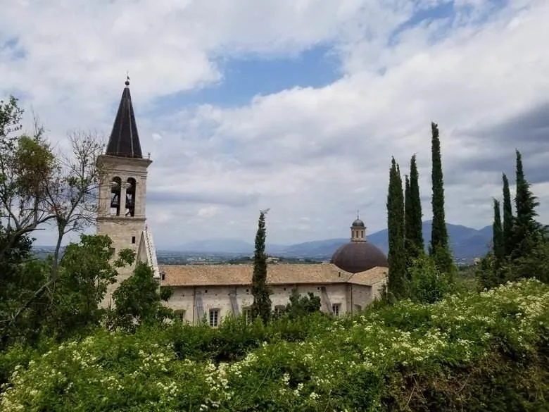 Spoleto in Umbria Italy a non Tourism town. ouritalianjourney.com 