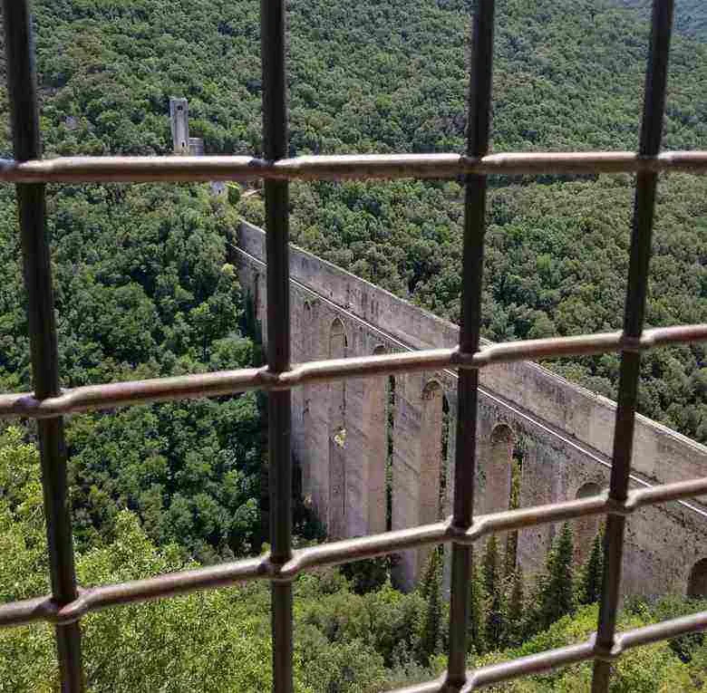 Spoleto in Umbria Italy a non Tourism town. ouritalianjourney.com 