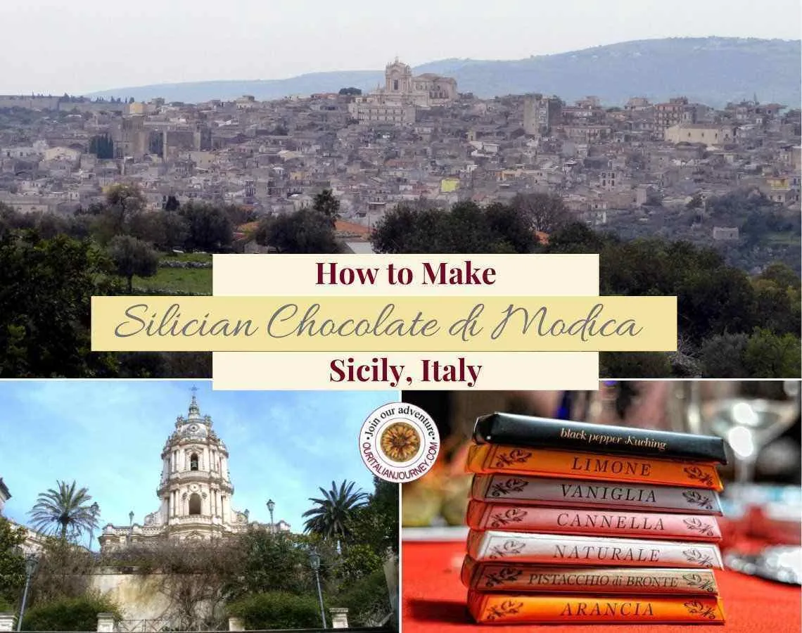 How to make Modica chocolate from Sicily, Italy. ouritalianjourney.com