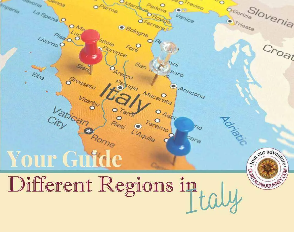 Your guide to different regions in Italy, ouritalianjourney.com https://ouritalianjourney.com/your-guide-to-the-different-regions-in-italy/