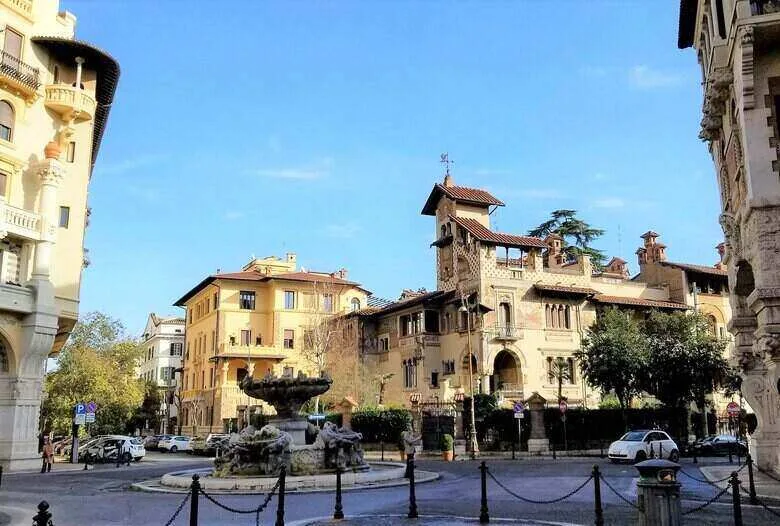 Quartiere Coppede in Rome is a unique and must see neighborhood. ouritalianjourney.com