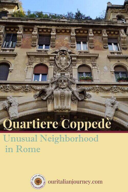 Quartiere Coppede in Rome is a fairytale neighborhood. ouritalianjourney.com