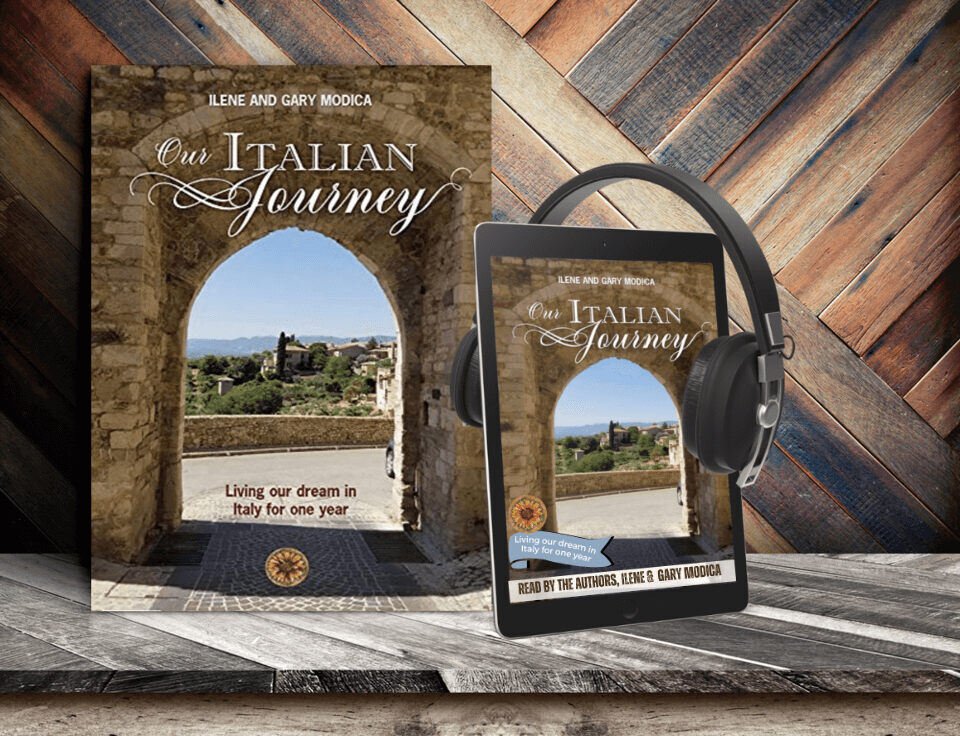 Our Italian Journey is now a paperback and audiobook, narrated by the authors themselves! ouritalianjourney.com