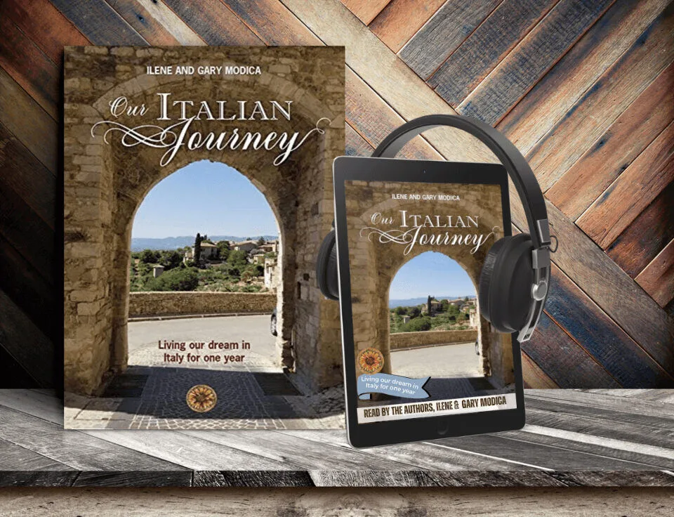 Our Italian Journey is now a paperback and audiobook, narrated by the authors themselves! ouritalianjourney.com